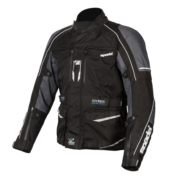 Spada Spada Textile Jacket City Nav CE Black